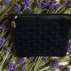 Rehab/Project. Givenchy Black Toiletry Bag with Signature Design